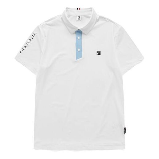 

Футболка golf under polo shirt for men white Fila, белый