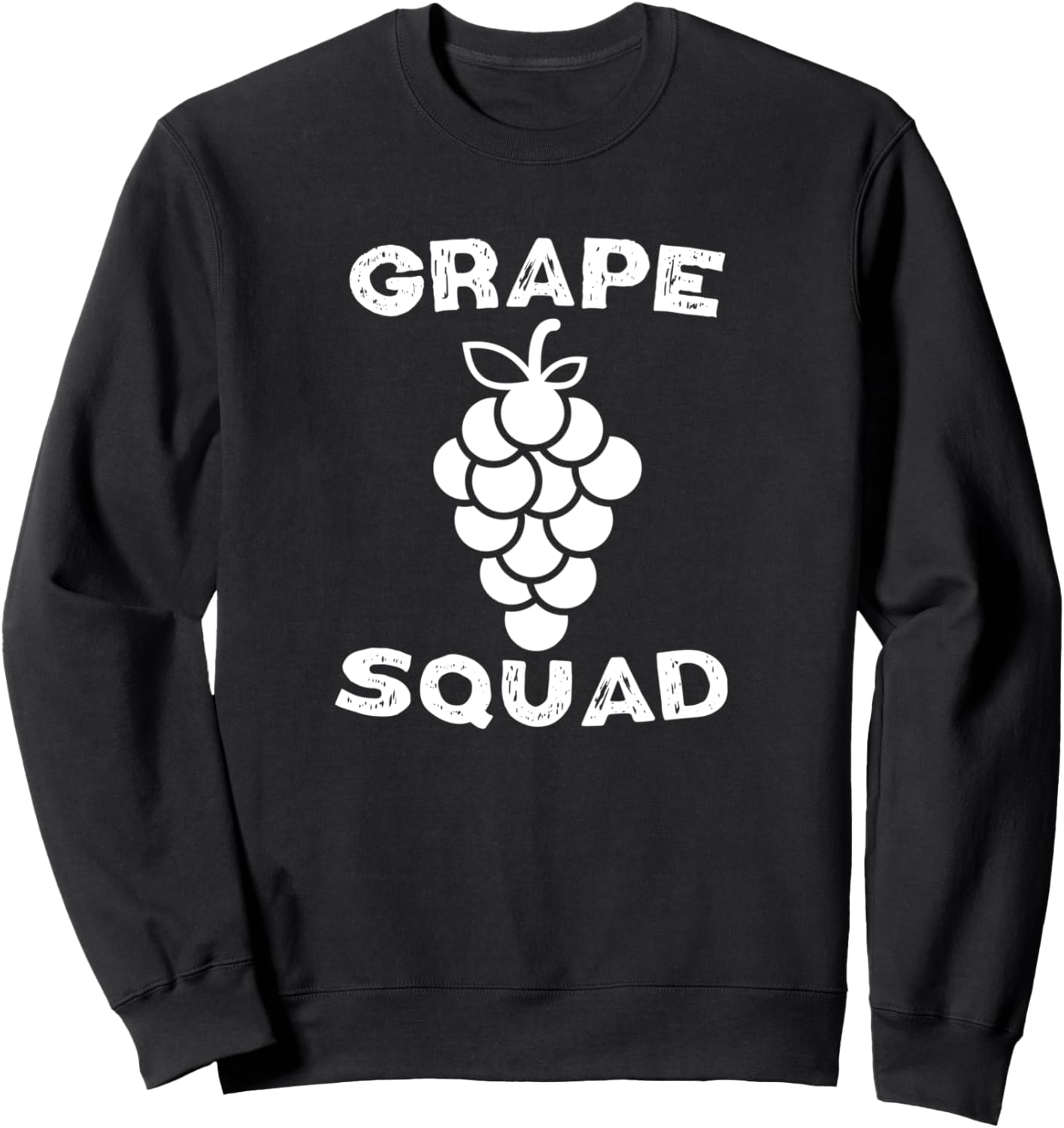 

Grape Squad - Забавная толстовка для любителей винограда, черный