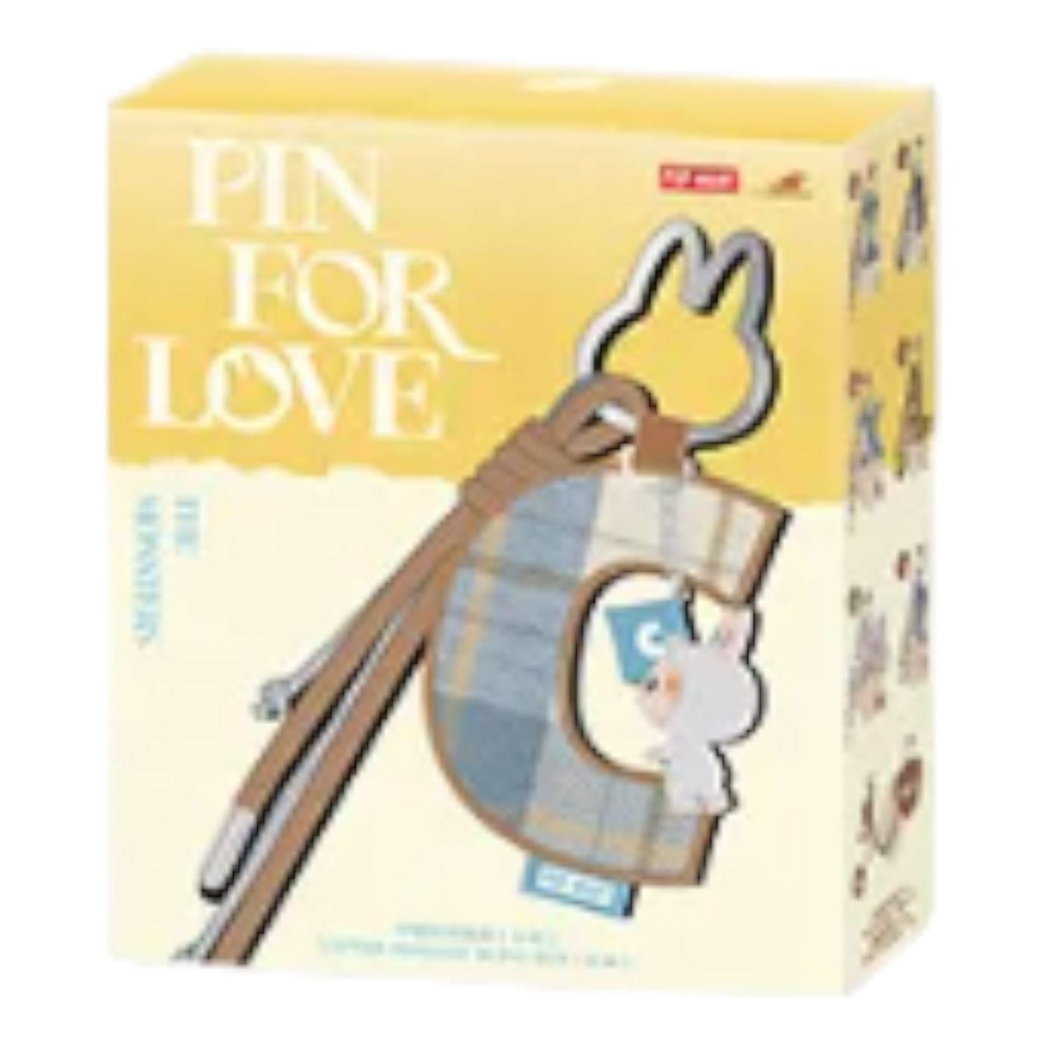 

Лабубу Pop Mart The Monsters Labubu Pin for Love Letter Pendant Sealed Case (A-M) (1 Blind Box)