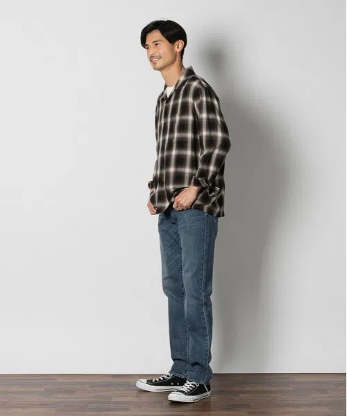 【Levi's】"CLASSIC" 511 Джинсы из эластичного денима, растягивающегося в двух направлениях (Классические джинсы / Винтажный стиль / Мужская мода) — фото 3