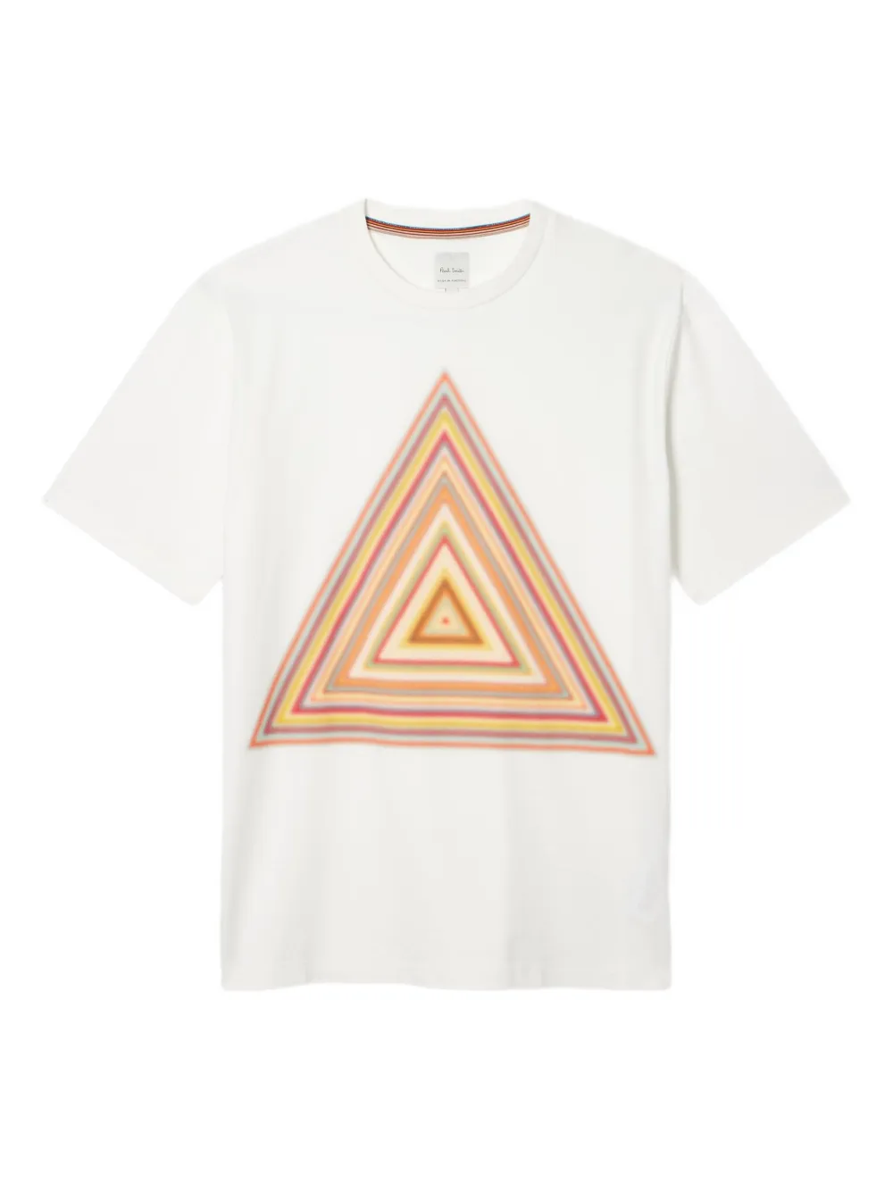 

Футболка с принтом Paul Smith, белый