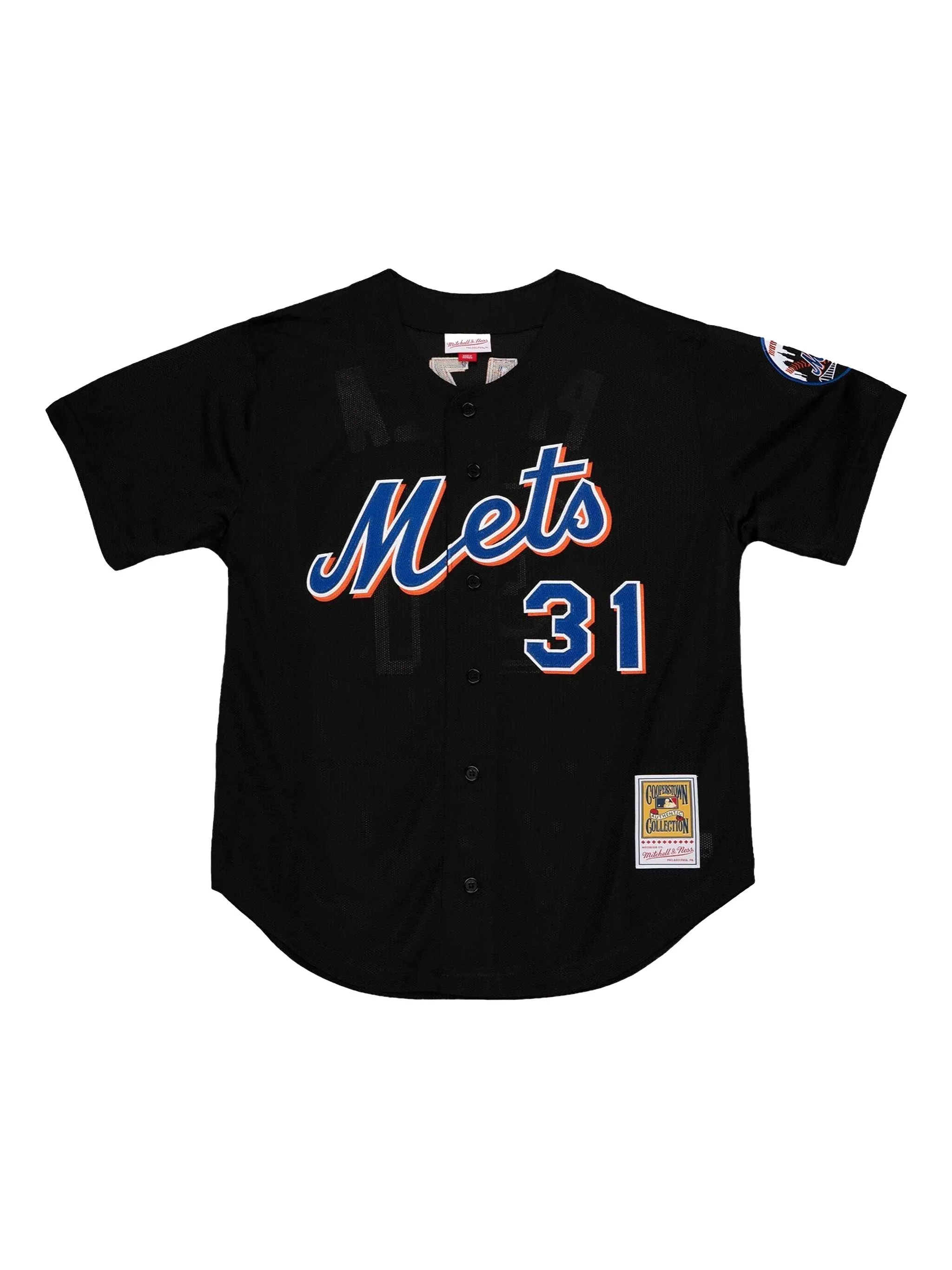 

Топ New York Mets 2000 Mike Piazza Mitchell & Ness, черный