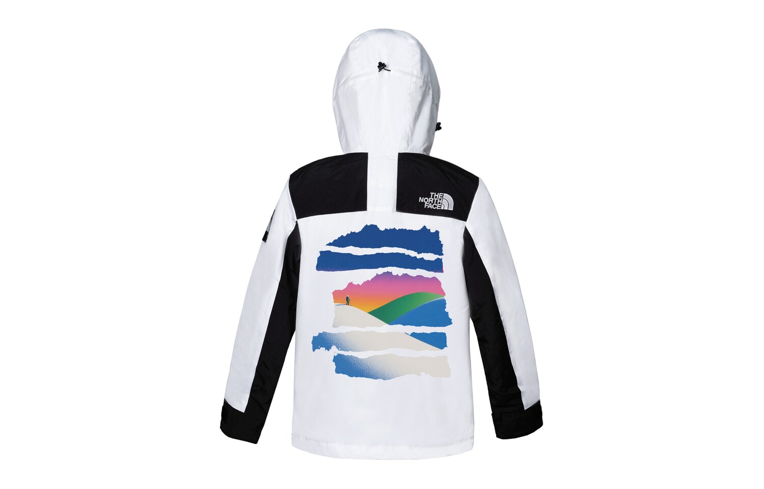 

Ветровка куртка унисекс белый The North Face