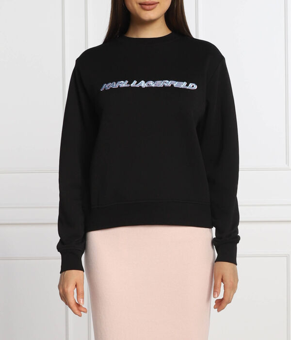 

Свитер Regular fit Karl Lagerfeld, черный