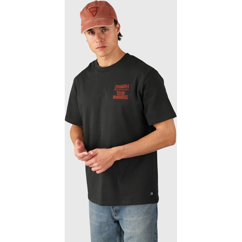 

Футболка с надписью «tom-artist» для мужчин Brunotti, черный