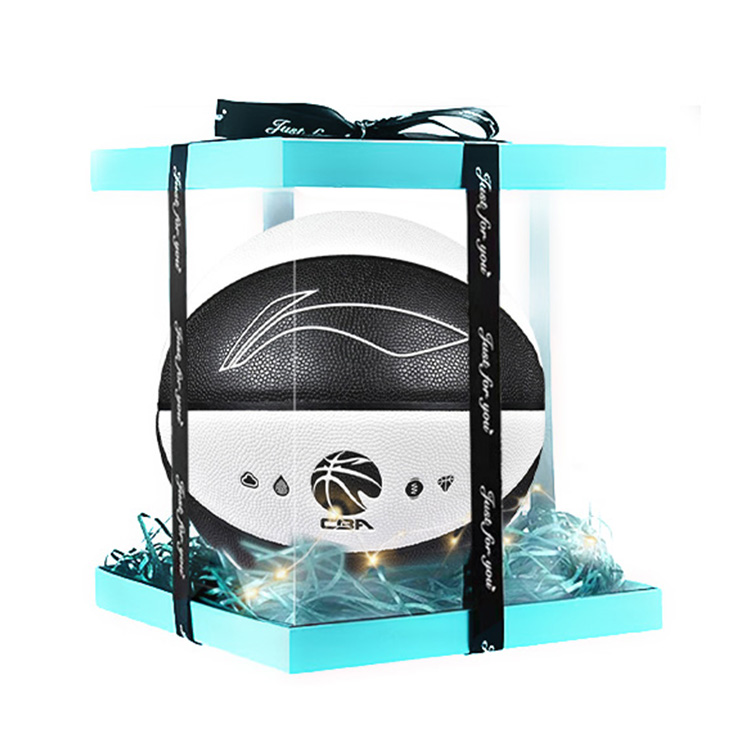 

LINING CBA Collection PU баскетбольный мяч black white размер 6 тренировочный women's