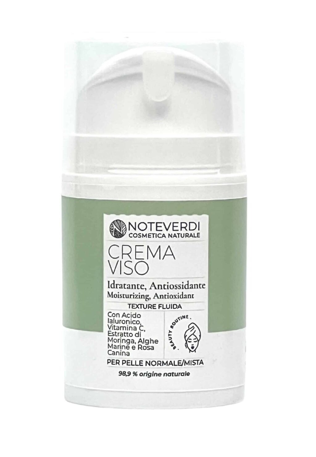

Дневной крем NOTEVERDI COSMETICA NATURALE, белый