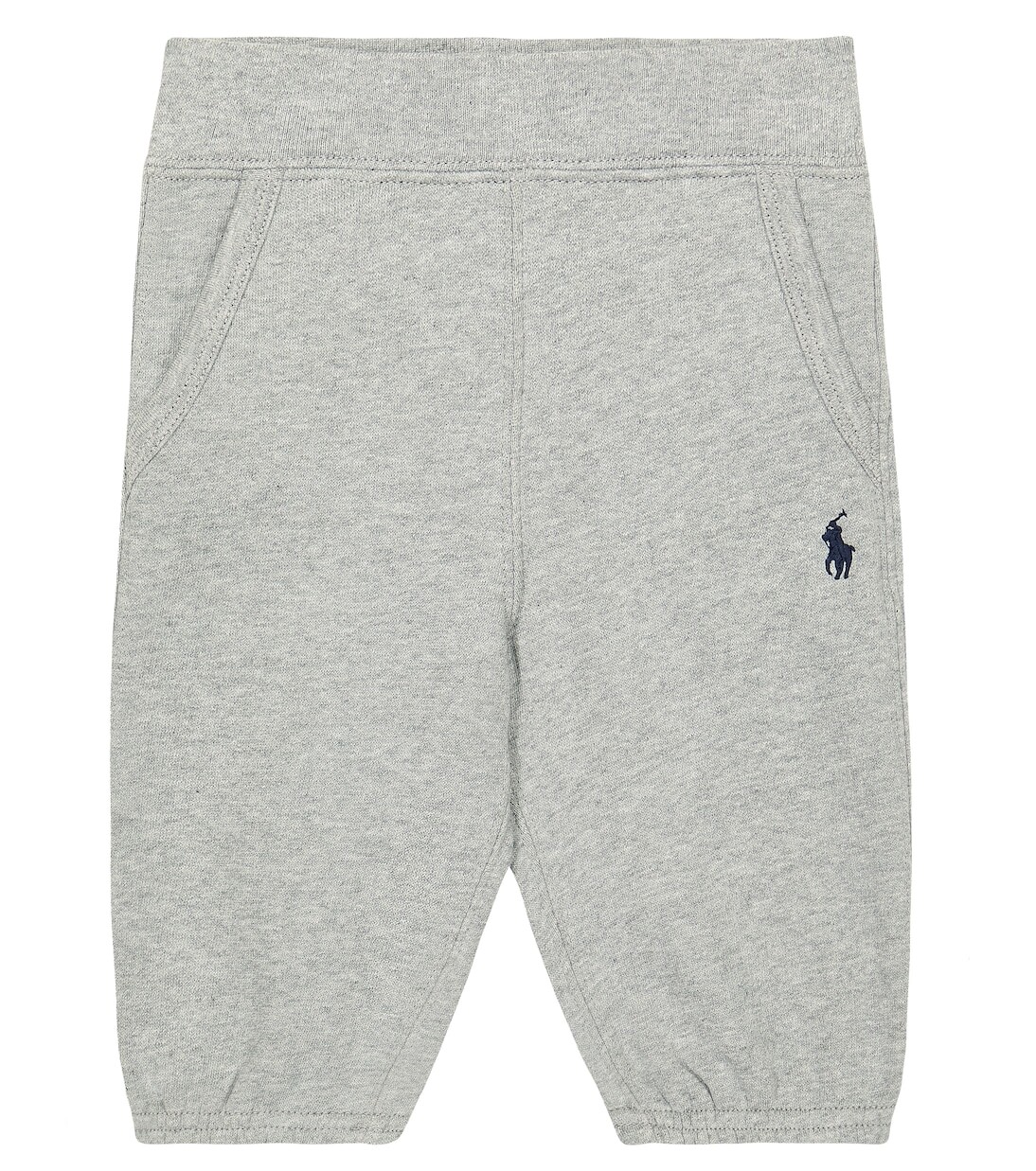 

Детские спортивные штаны из смесового хлопка Polo Ralph Lauren Kids, синий