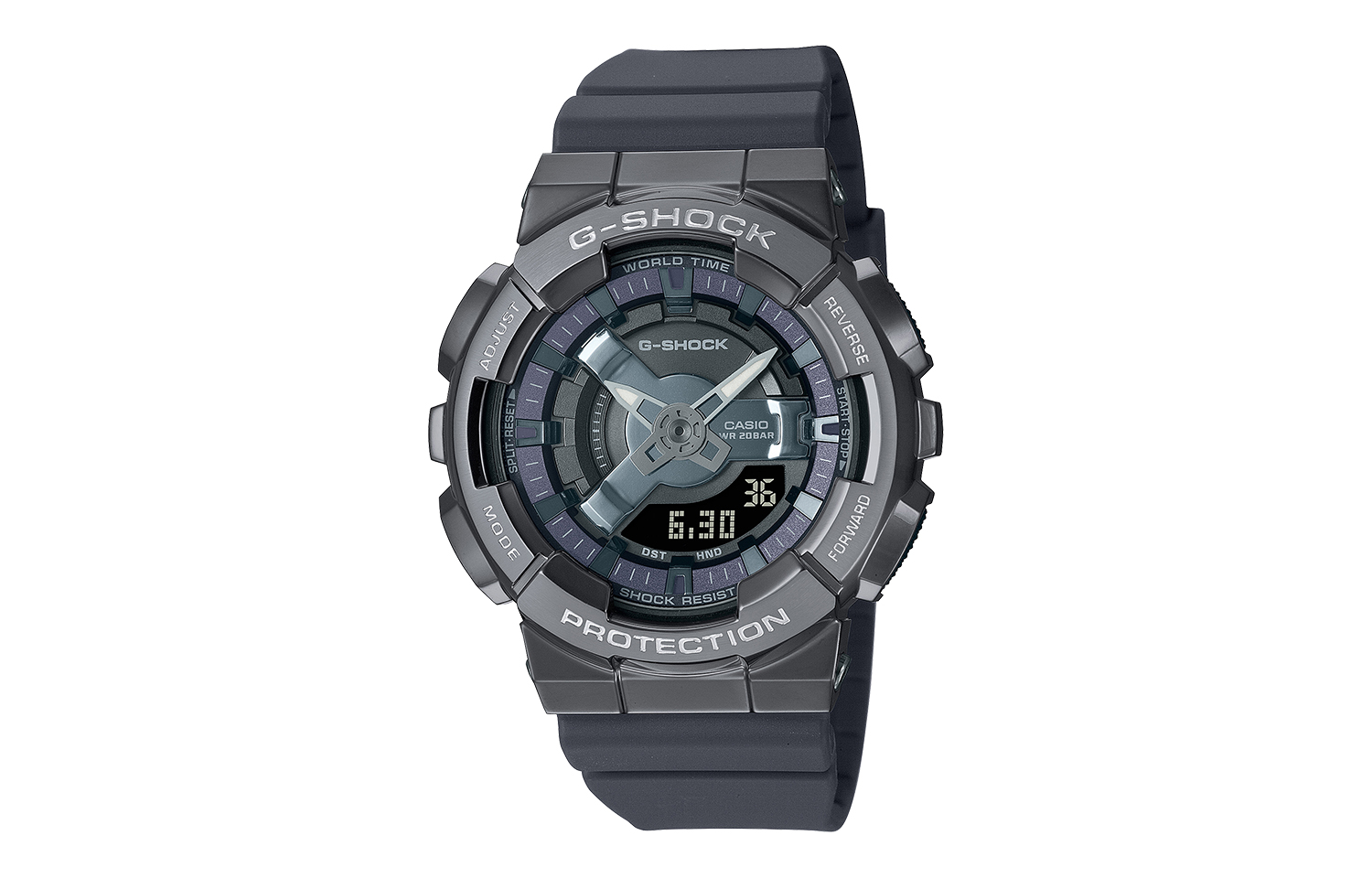

CASIO Часы Women's Full Metal Series Gray Watch GM-S110B-8APR, Gray Dial