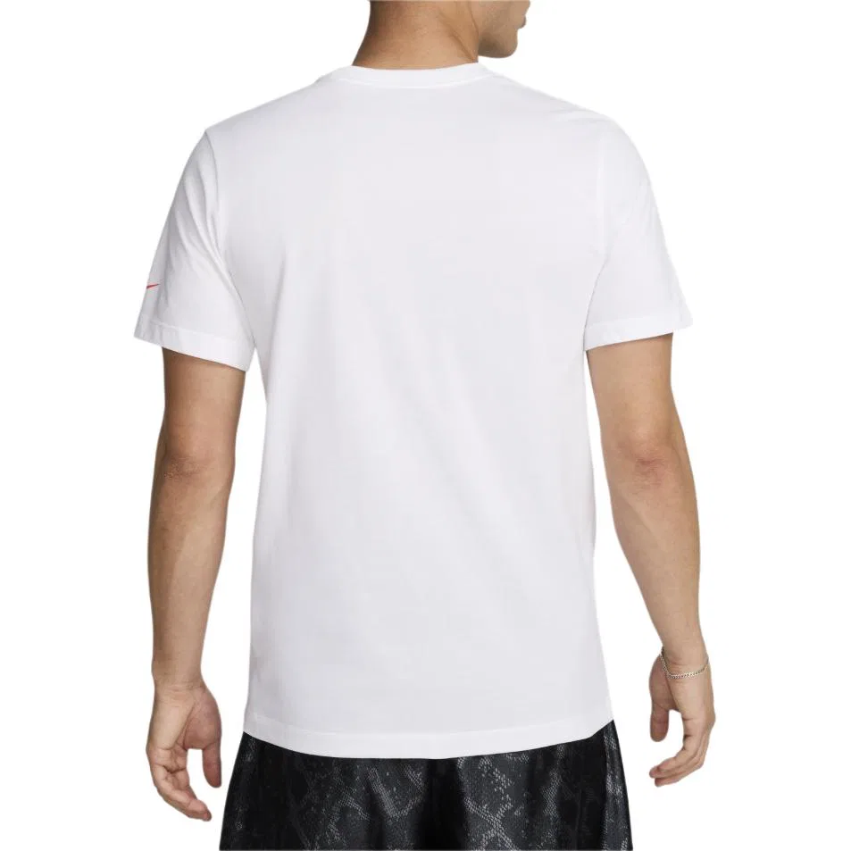 Футболка Nike Dri-FIT Kobe Stockings белая — фото 3