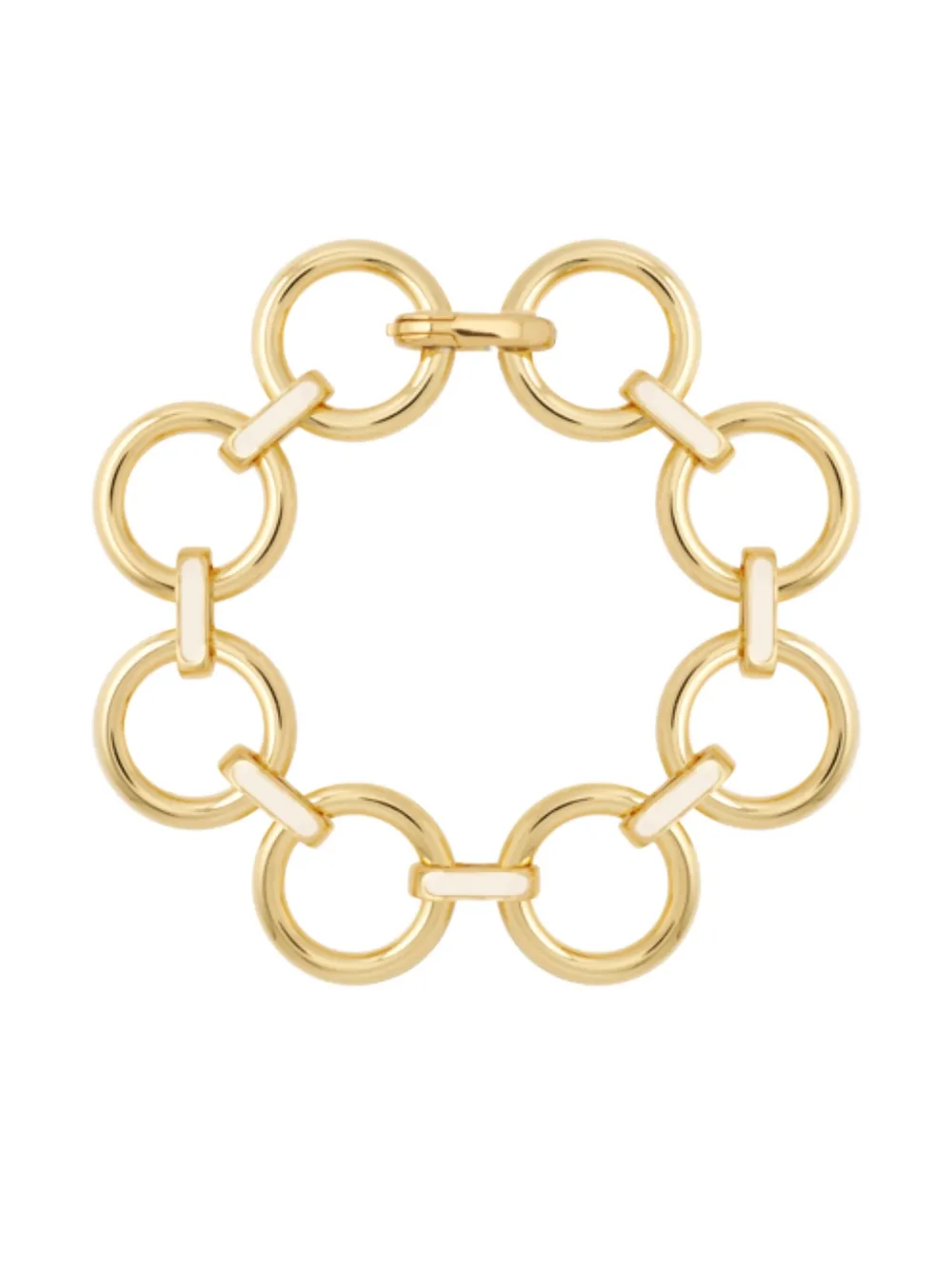 

Браслет с кольцевыми звеньями Eyele Bangle Up, золотистый