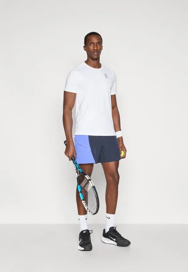 Шорты спортивные Nikecourt Slam Short, Nike Performance, темный обсидиан/сапфир/белый — фото 2