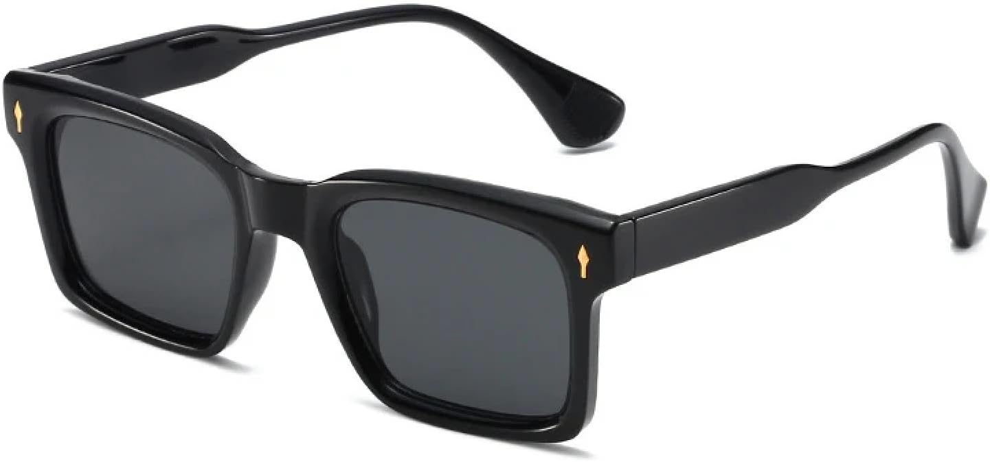 

Солнцезащитные очки Rivets с защитой от УФ-излучения UV400 | Легкая нейлоновая оправа Tr90 | Линзы ярких цветов для занятий спортом на открытом воздухе и вождения DSVIGF, Black Gray