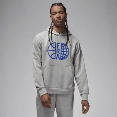 

Худи Nike France Practice, цвет Dark Grey Heather/Old Royal