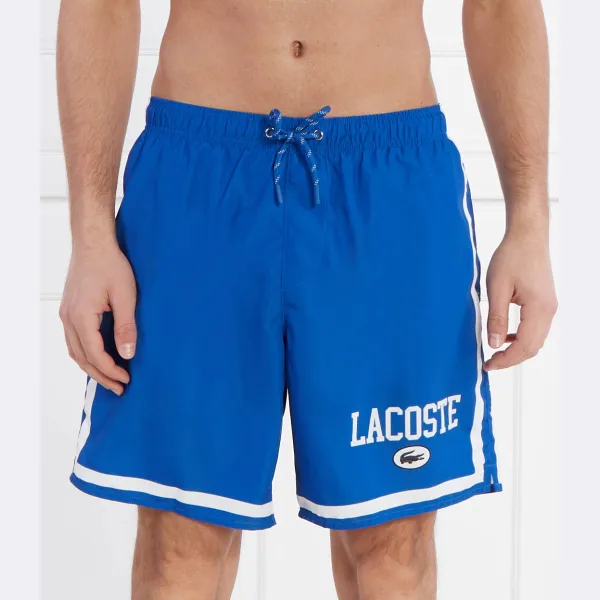 

Купальные шорты стандартного кроя Lacoste, синий