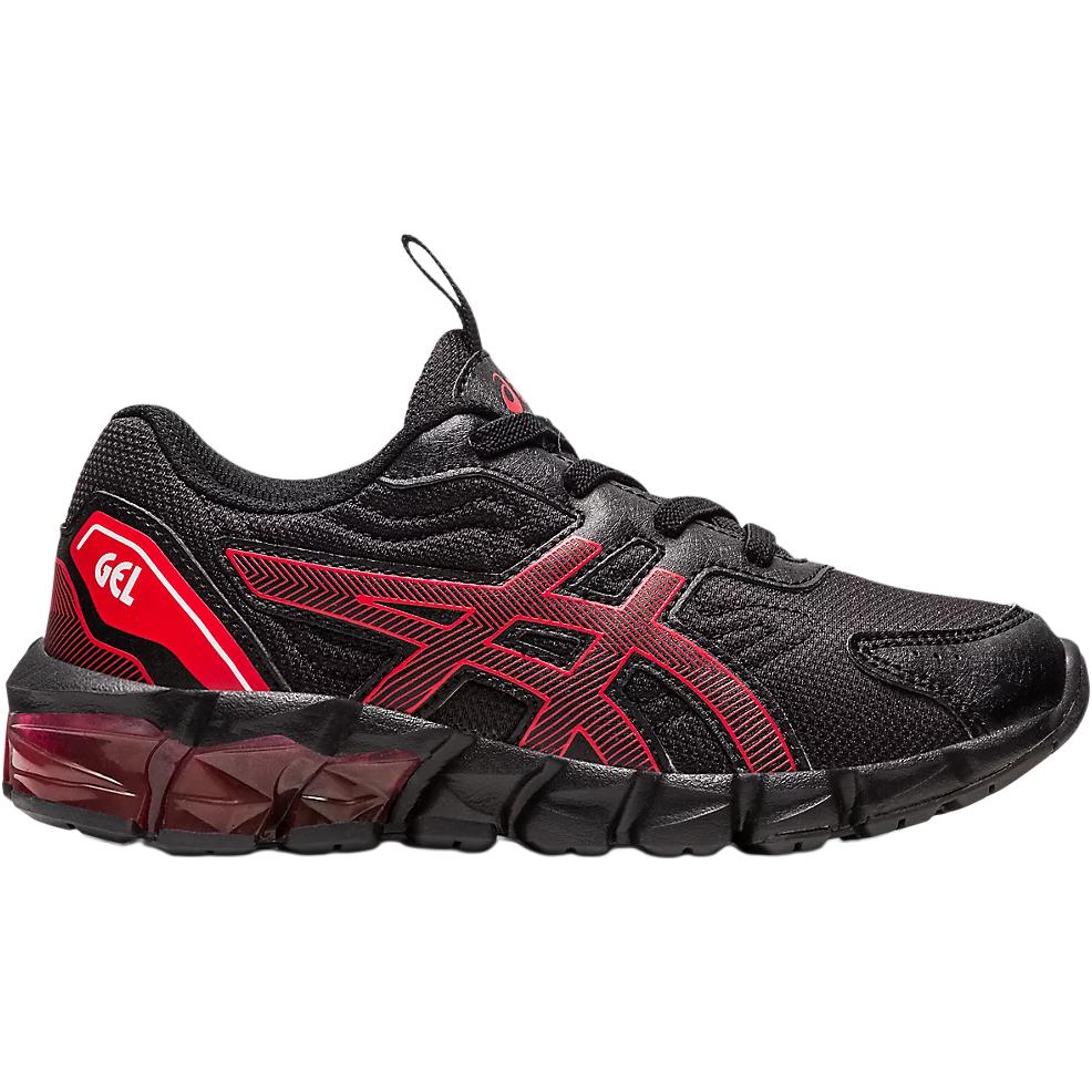 ASICS Gel Quantum 90 3 Low top детские беговые кроссовки black red для детей 3-7 лет — фото 3