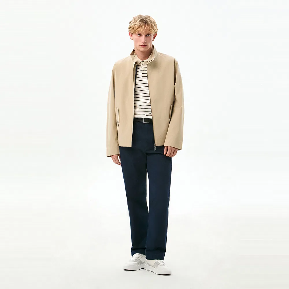 Мужская короткая куртка со съёмным жилетом бежевая от Tommy Hilfiger — фото 2