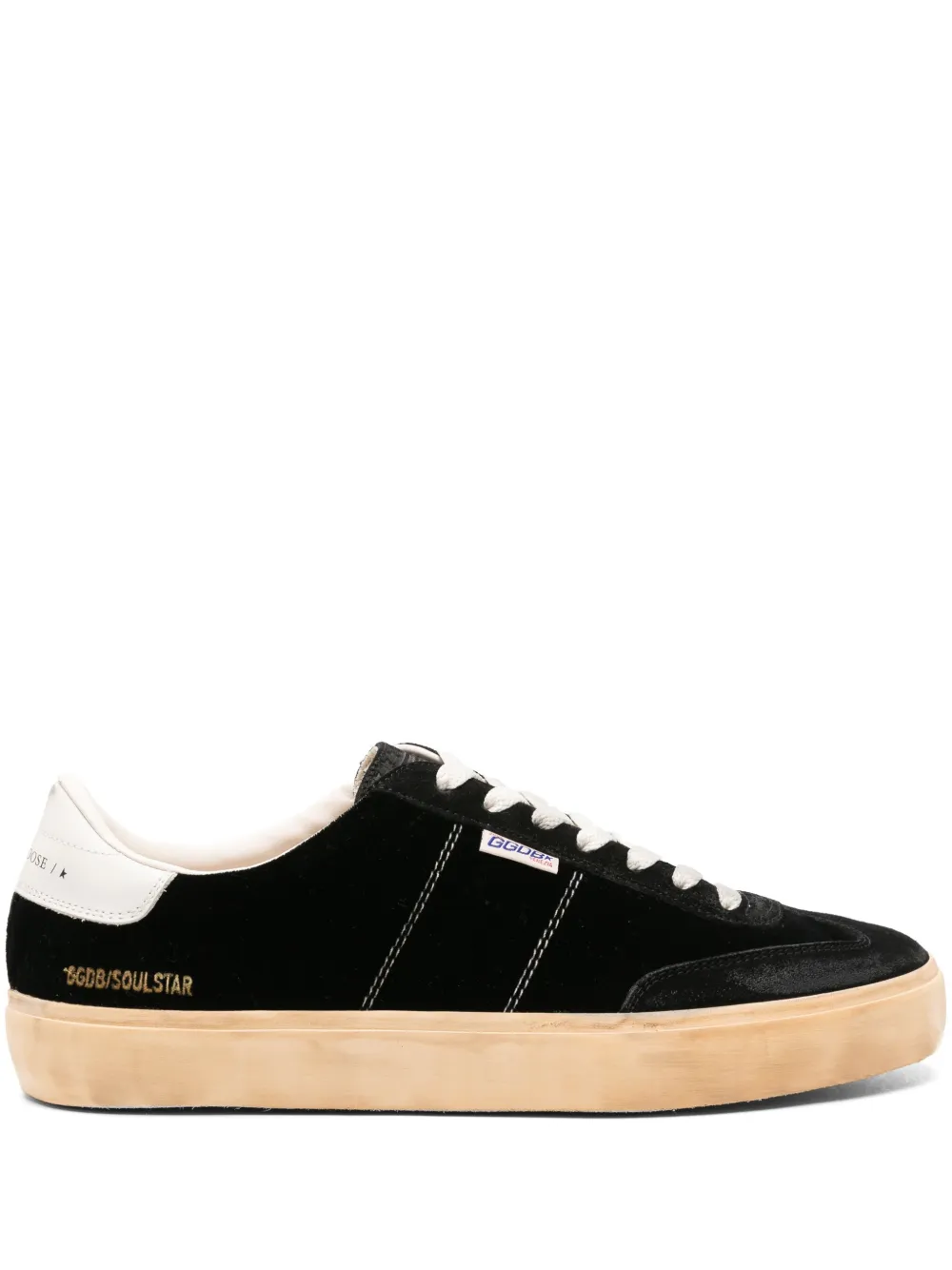 

Бархатные кеды Soulstar GOLDEN GOOSE, черный