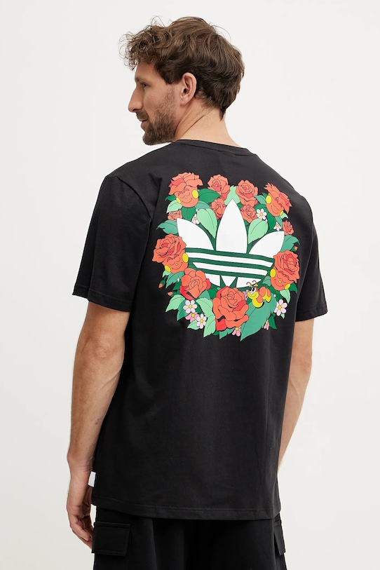 Футболка хлопковая MBN TEE Adidas Originals, черный — фото 3