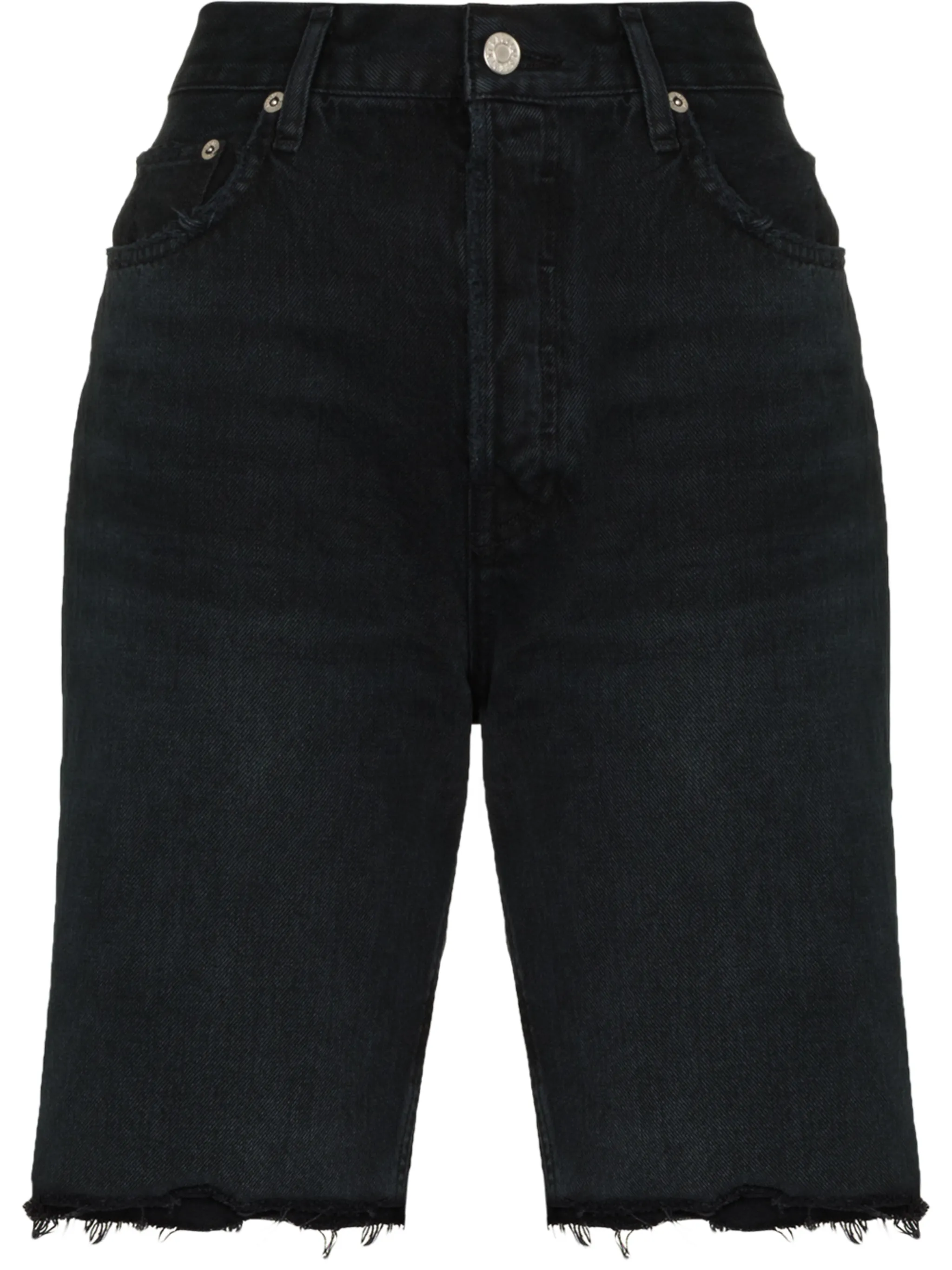 

Джинсовые шорты Agolde, черный