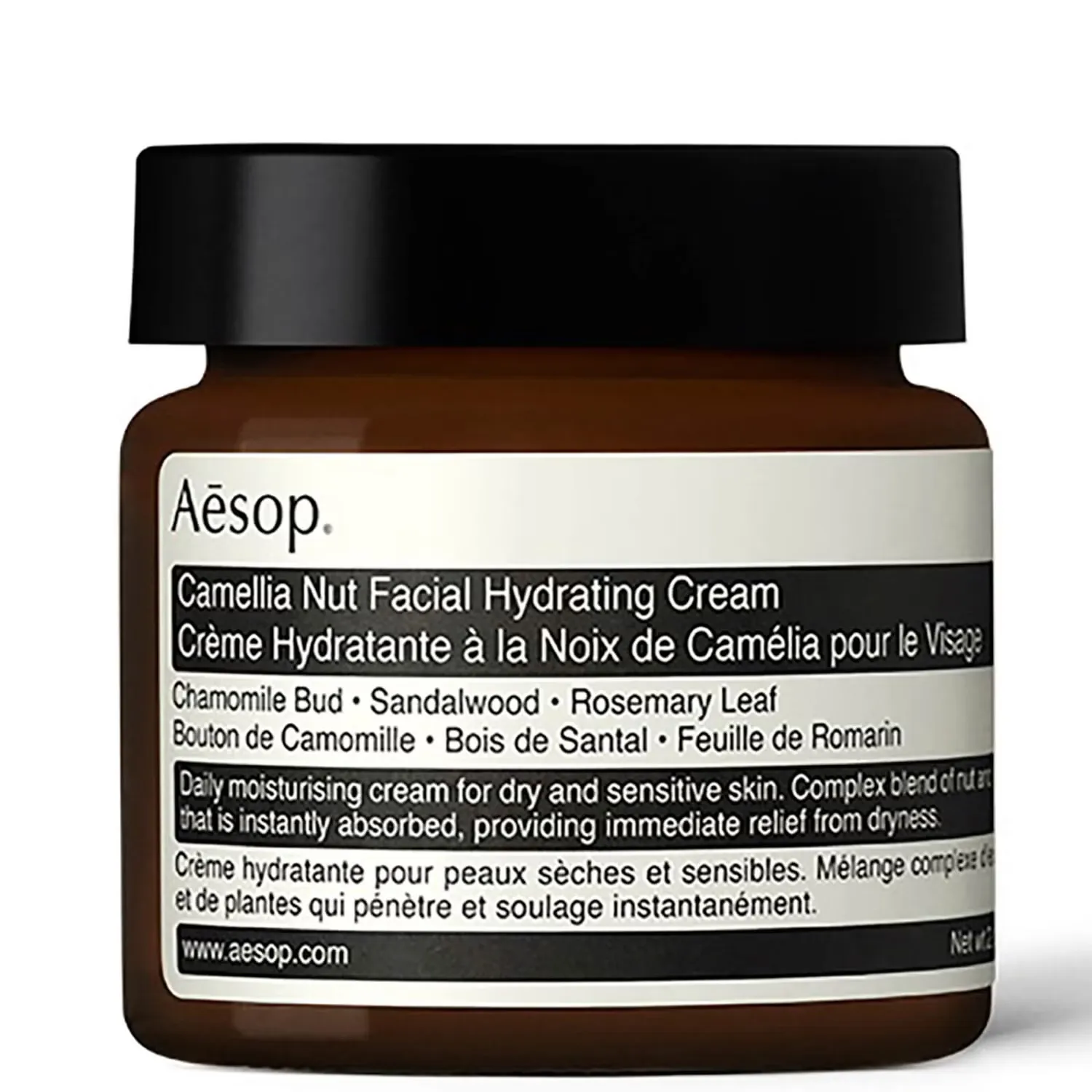 

Увлажняющий крем для лица с орехами камелии 60 мл Aesop