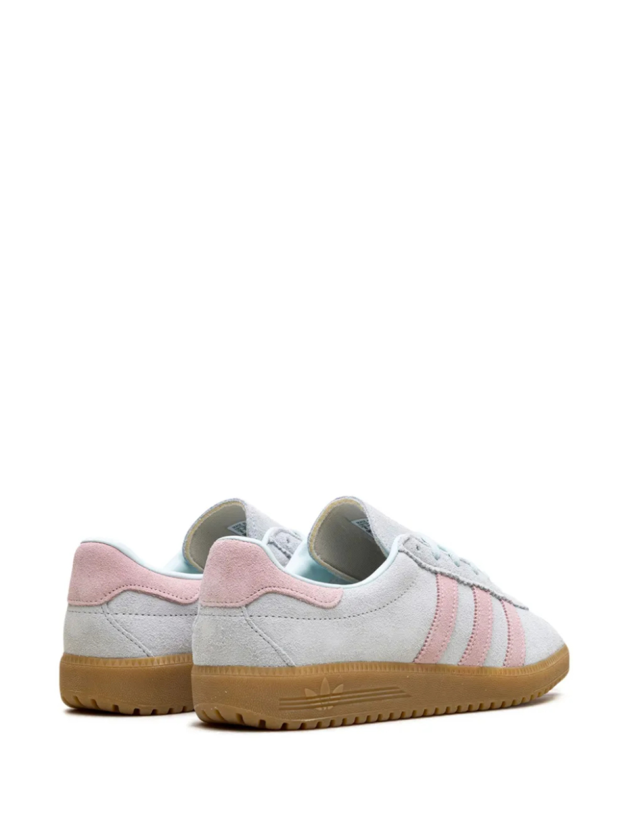 Кроссовки Adidas Bermuda "Halo Mint/Clear Pink", синий — фото 3