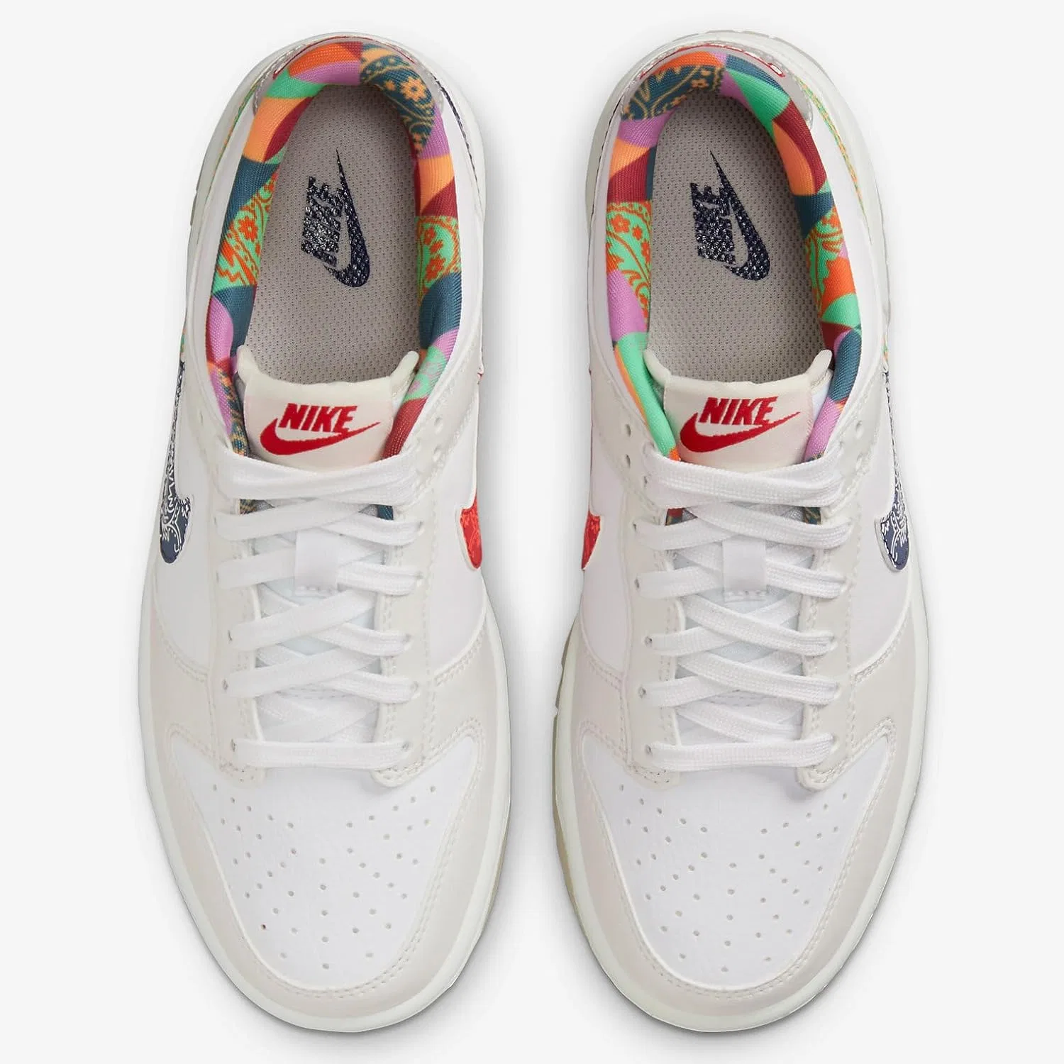 Детские кроссовки Nike Dunk Low, White/Diffused Blue — фото 2
