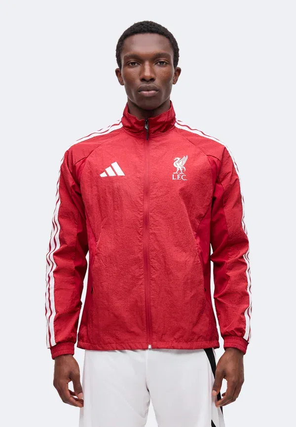 Куртка Liverpool FC Home Anthem Jacket Club Wear Adidas Performance, активный бордовый