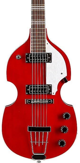 

Электрогитара Hofner Violin 6 String Guitar HI-459-RD Red