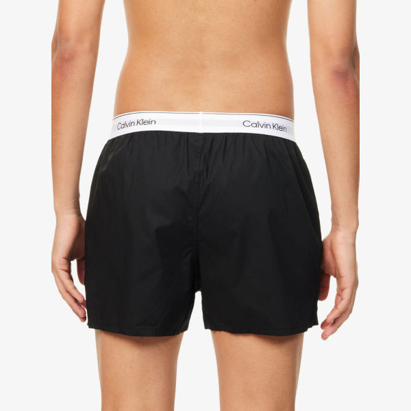 Комплект трусов-боксеров Calvin Klein Icon из стрейч-хлопка 3 шт, черный — фото 3