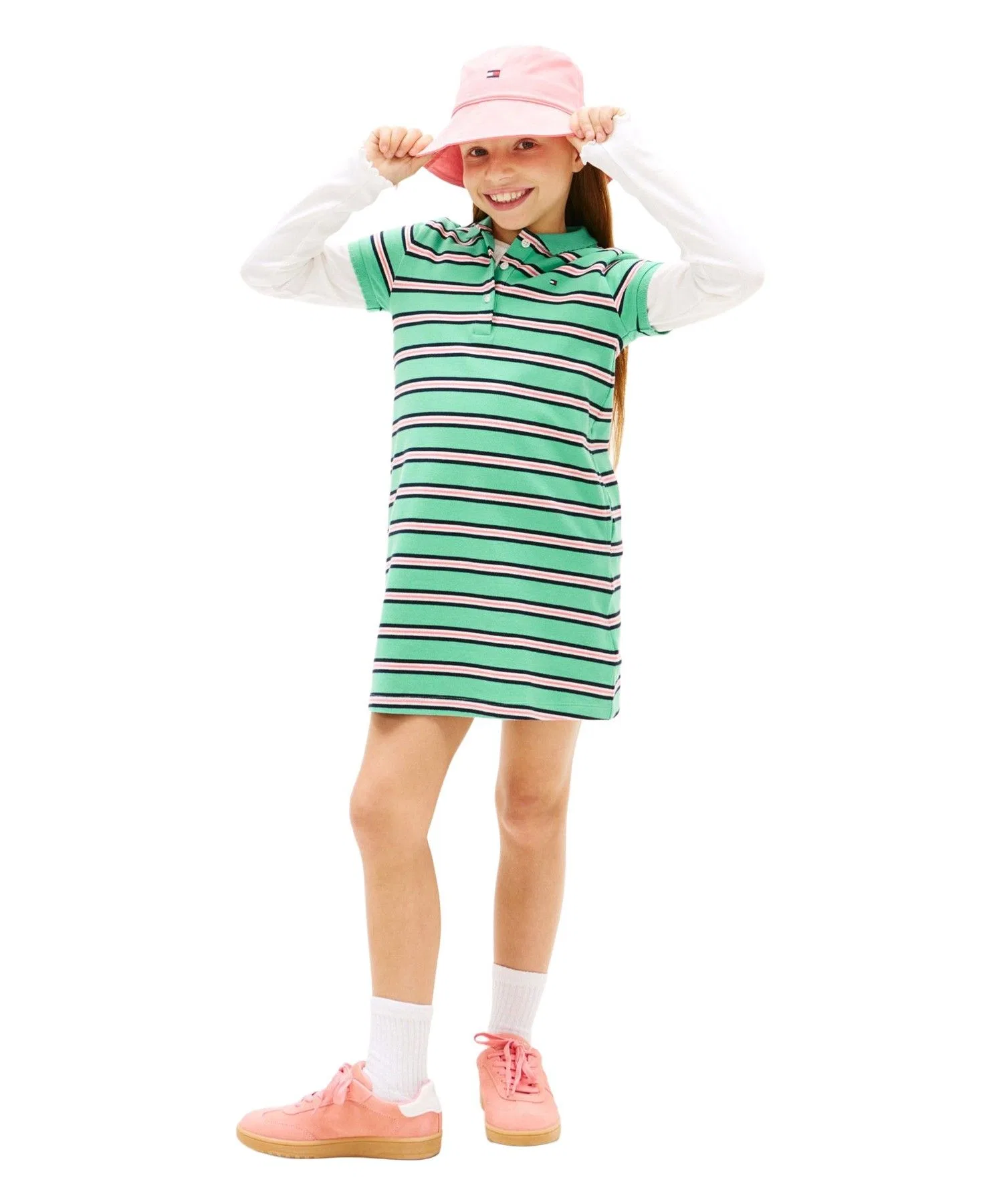 Детское платье TOMMY HILFIGER ESSENTIALS POLO