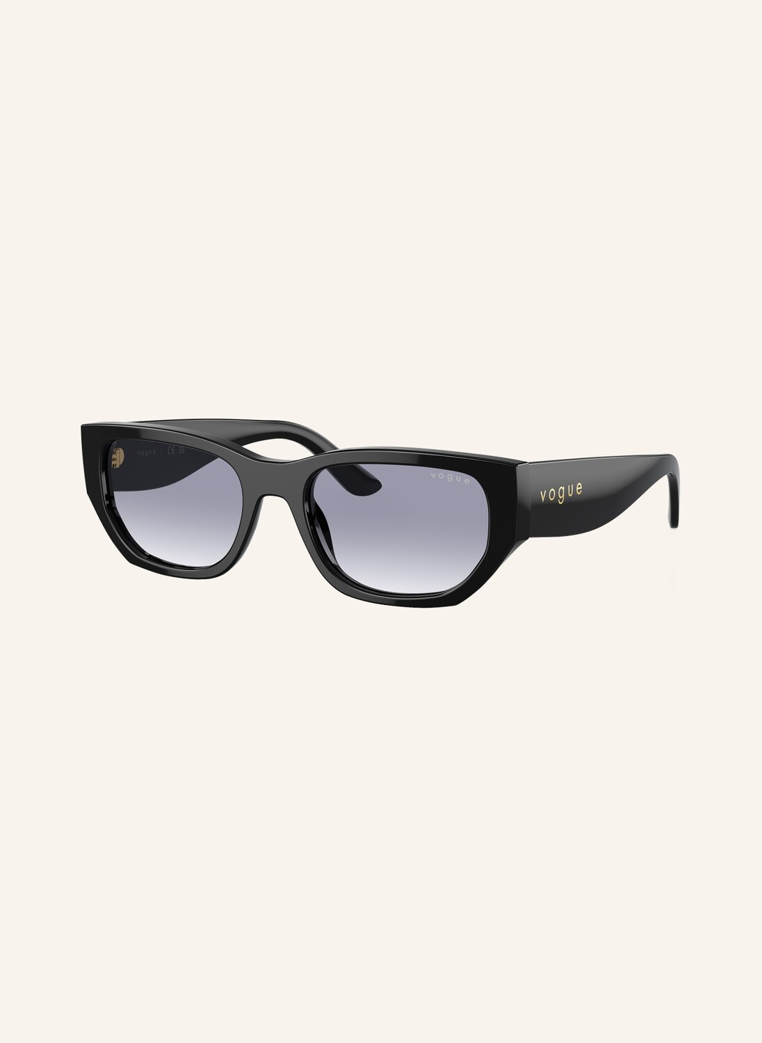 

Солнцезащитные очки vo5586s VOGUE, черный/серый градиент