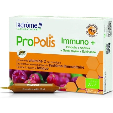 

Ladrome Propolis Immuno+ Organic 20 ампул по 10 мл Ladrôme