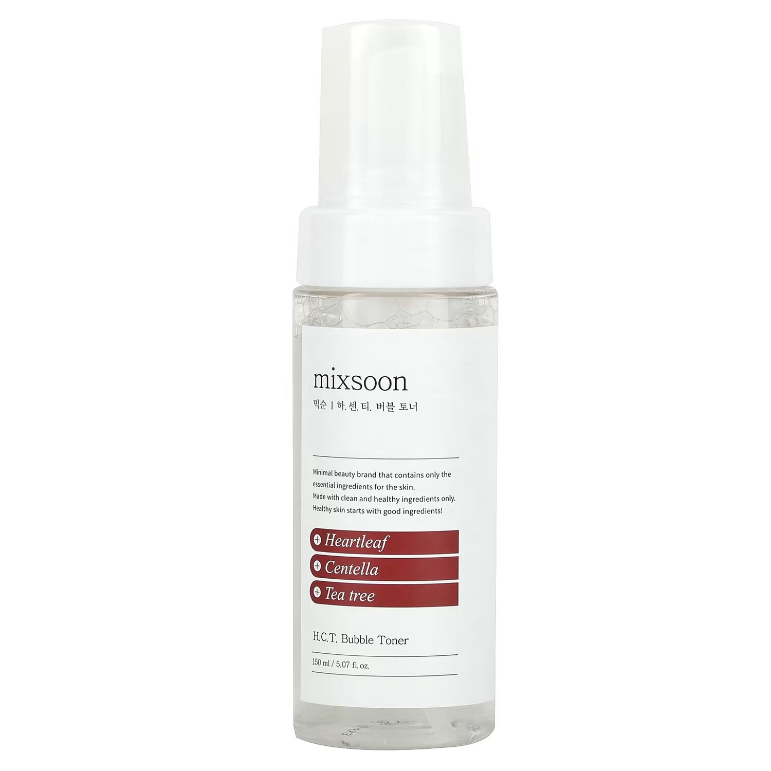 

Mixsoon HCT Bubble Toner 5,07 жидких унций (150 мл)