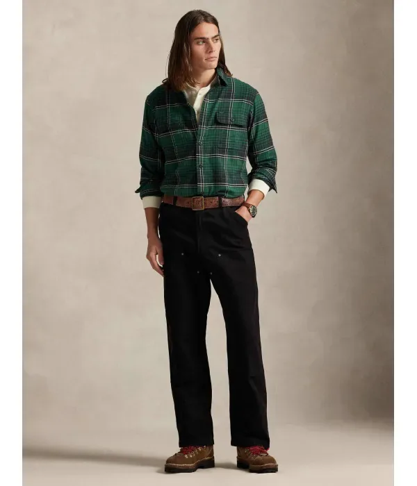 Рубашка classic fit Polo Ralph Lauren, зеленый — фото 2
