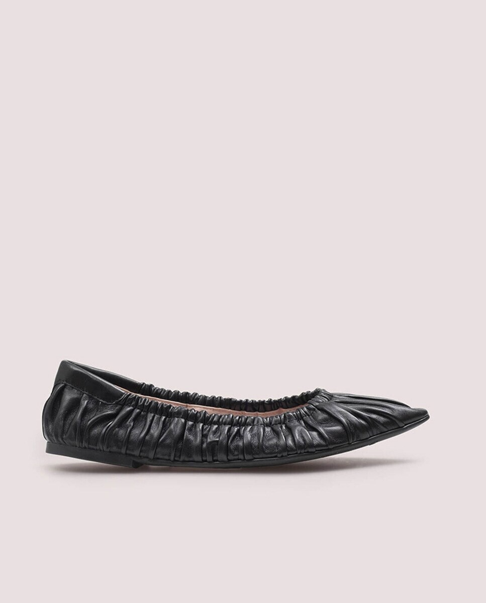 

Женские балетки из кожи наппа черного цвета Pretty Ballerinas, черный