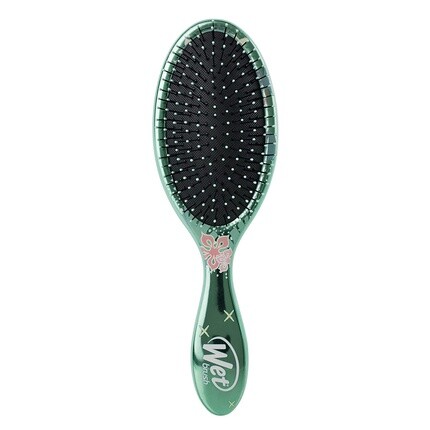 Wet Brush Оригинальная расческа для волос Detangler Princess Full Heart Brush Vaiana Teal Unisex, 1 шт., Moana Teal — фото 2