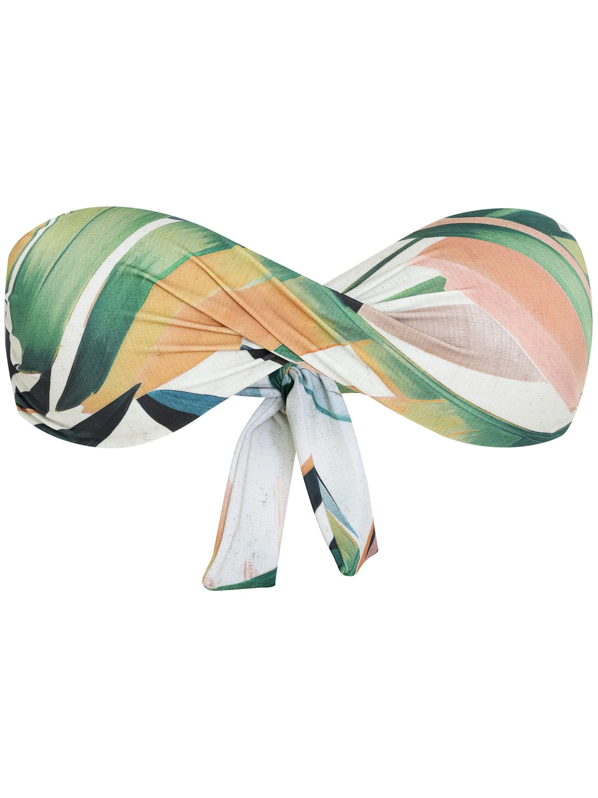 

Топ бикини с абстрактным принтом Lygia & Nanny, белый