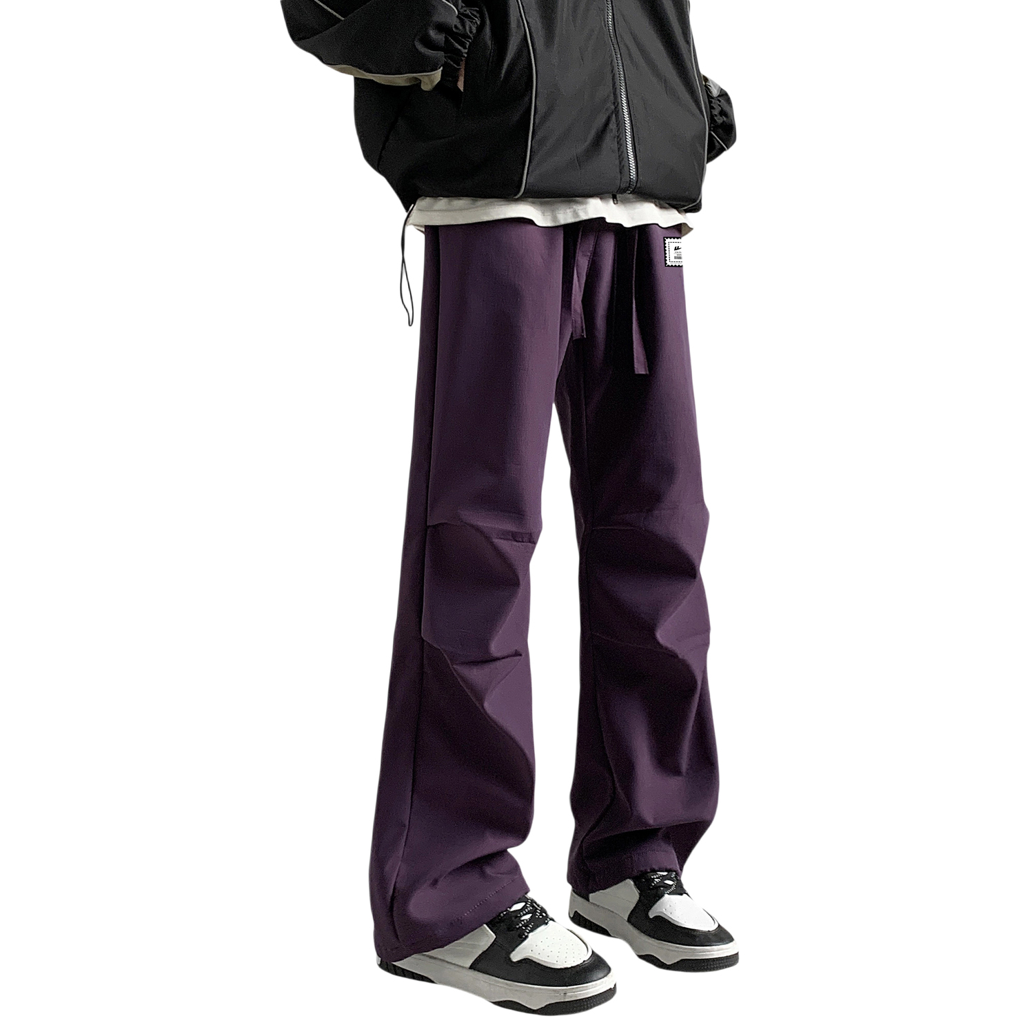 

Повседневные брюки Unisex Moderate Wide Leg WARRIOR, фиолетовый