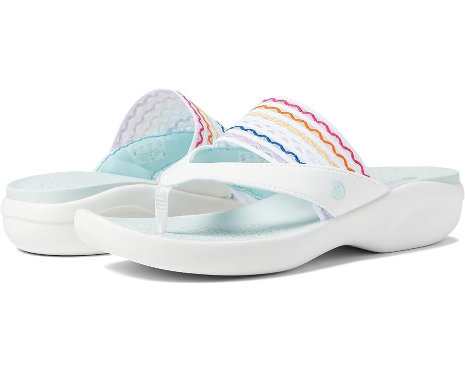 

Сандалии Bzees Cabana, цвет White Rainbow Stretch Fabric