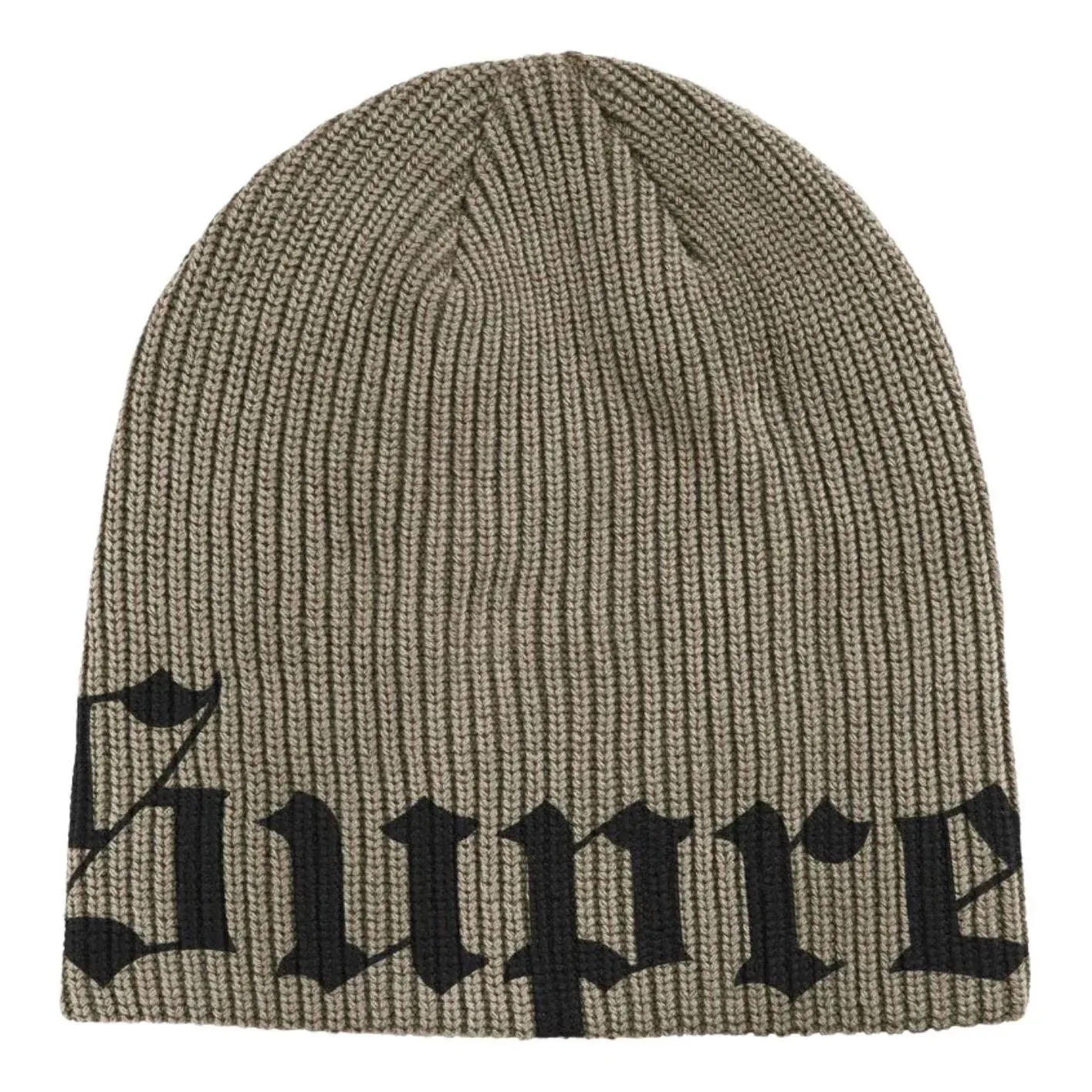 帽子 Supreme Old English Printed (26SS) Olive Шапка Supreme SS26 Old English Printed Beanie 'Olive' купить