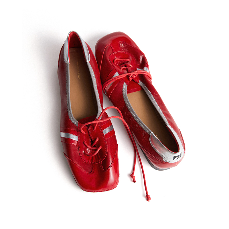 Marie Claire Женские повседневные туфли-лодочки - ягодно-красные, цвет Berry Red — фото 4