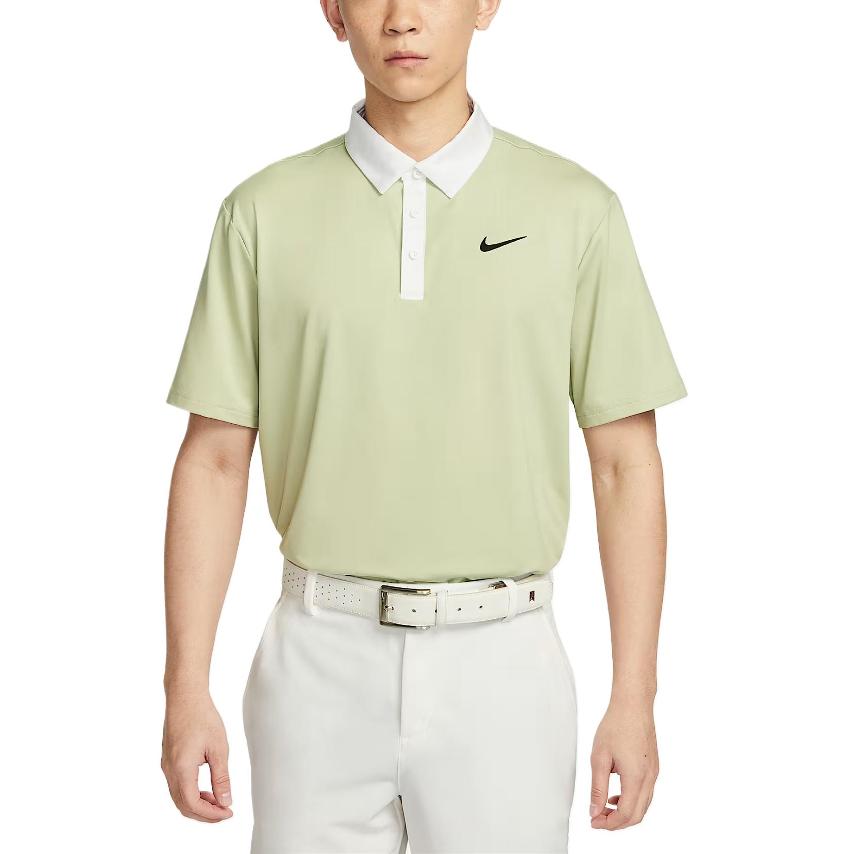 Nike Мужская одежда для гольфа Dri Fit светло-оливкового серого цвета — фото 2
