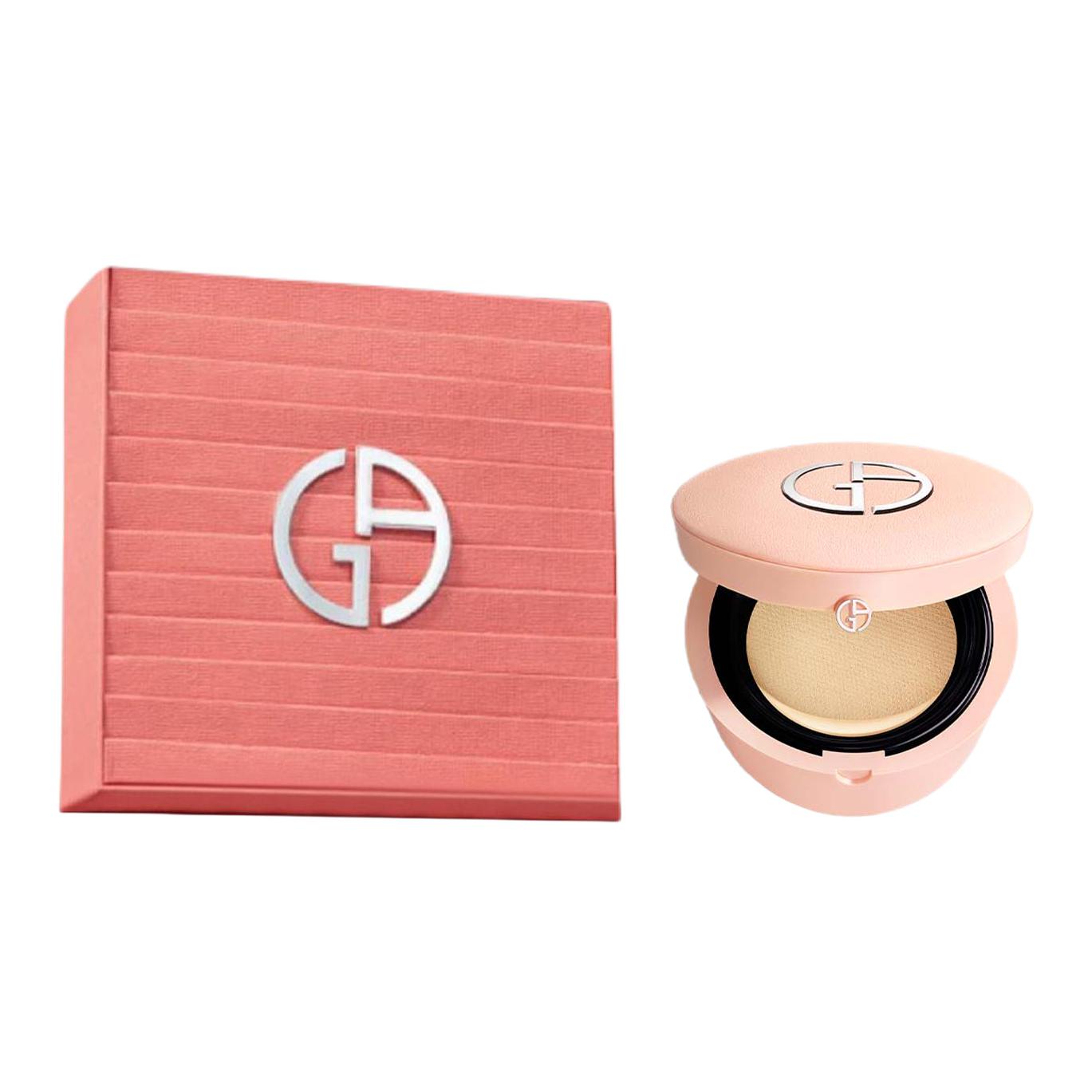 Тональный кушон Giorgio Armani Nude Pink Air Cushion, #04 — фото 3