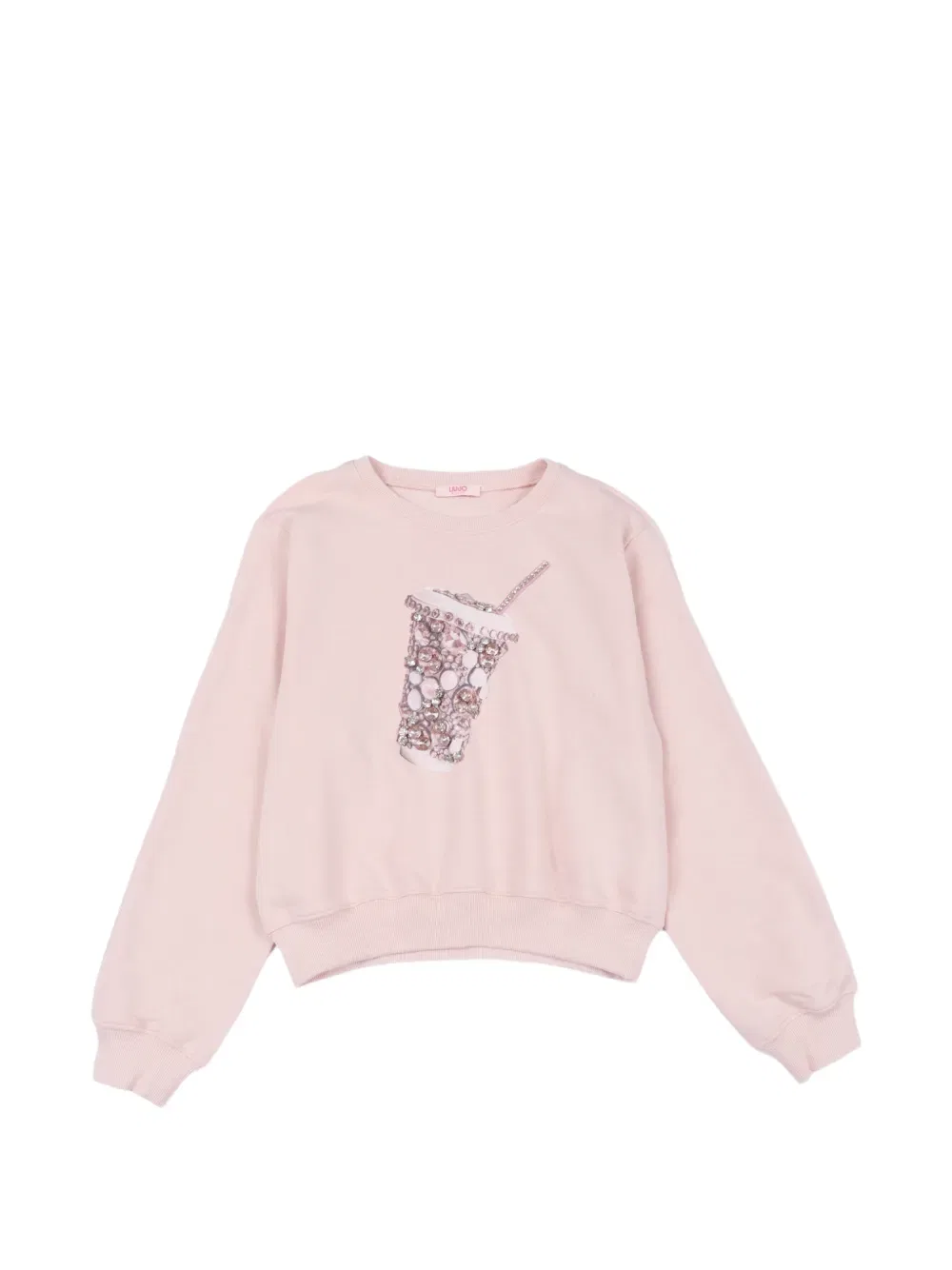 Украшенная толстовка Liu Jo Kids, розовый