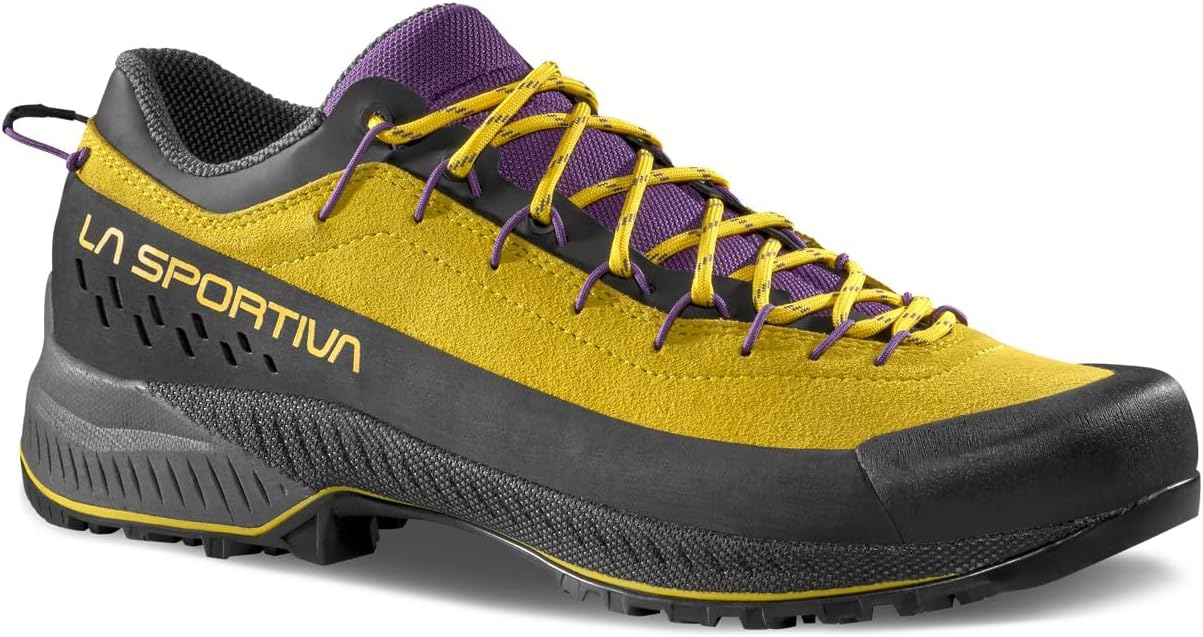 Мужские технические походные/трекинговые ботинки La Sportiva TX4 EVO из кожи, желтый/фиолетовый