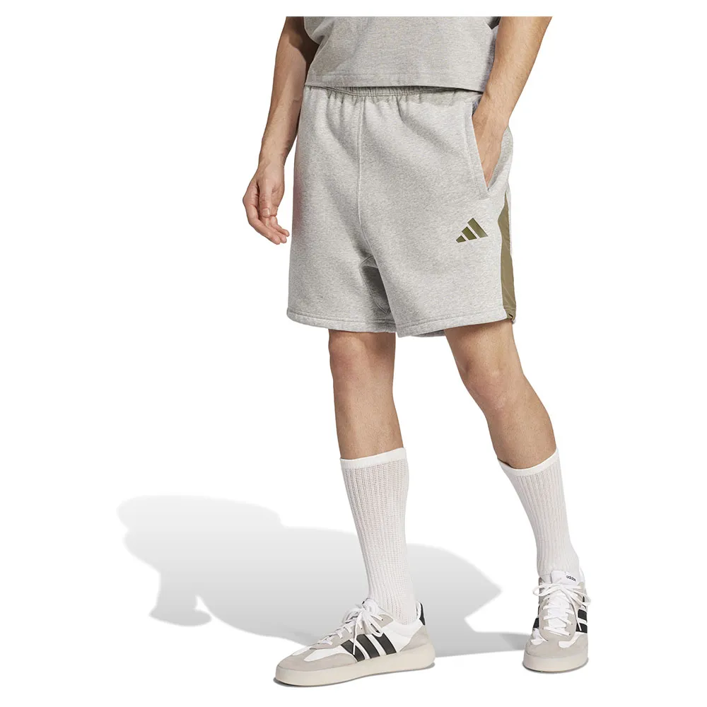

Спортивные шорты adidas Seasonal Essentials Colorblock, серый
