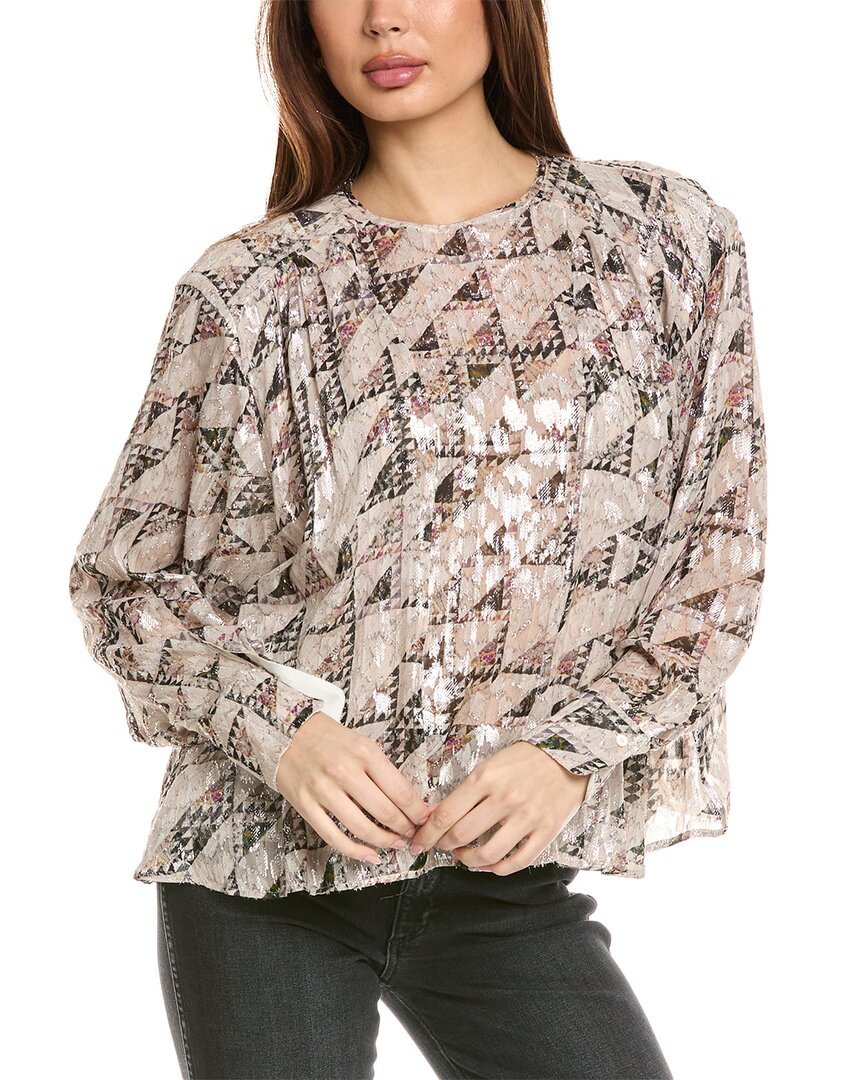 

Блузка Isabel Marant E'toile Isabel Marant Étoile, фиолетовый