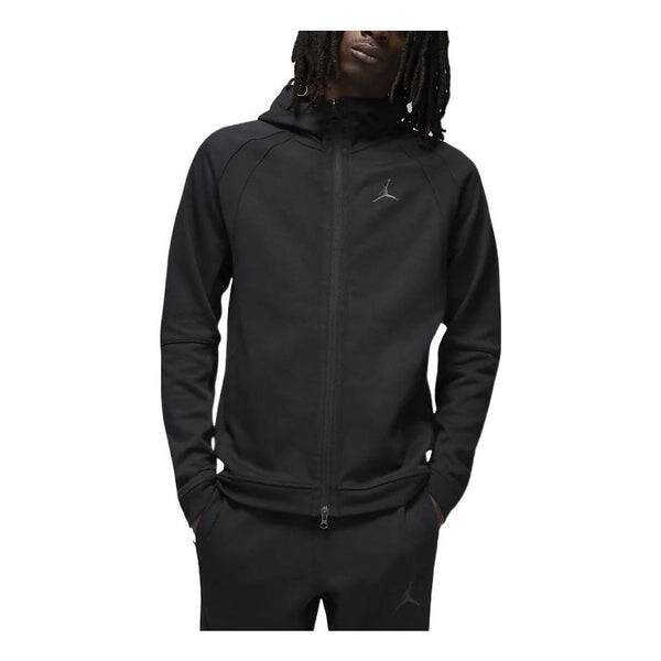 

Куртка Air Jordan Dri-FIT Sport Air Full-Zip Hoodie 'Black', черный