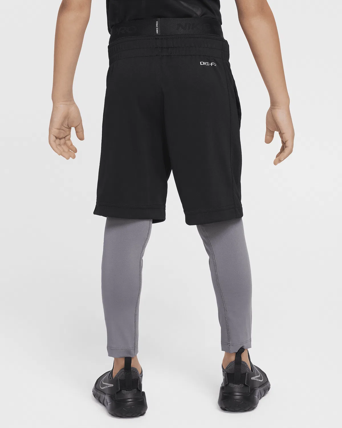 Детские лосины Nike Pro Dri-FIT, Smoke Grey — фото 2